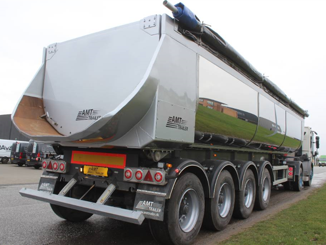 AMT TA400 - Isoleret Asfalt trailer /HARDOX indlæg